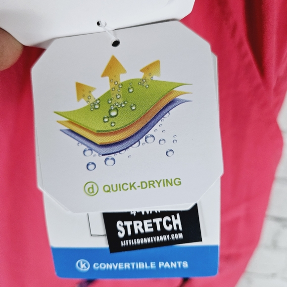 LITTLE DONKY ANDY | nylon convertible  high waist waterproof windbreaker pants - Picture 11 of 15